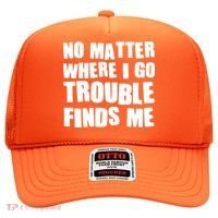 Funny Somebodys Trouble Matching Couple Family Shirts Hat thumb 0