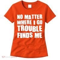 Funny Somebodys Trouble Matching Couple Family Shirts Women's T-Shirt thumb 0