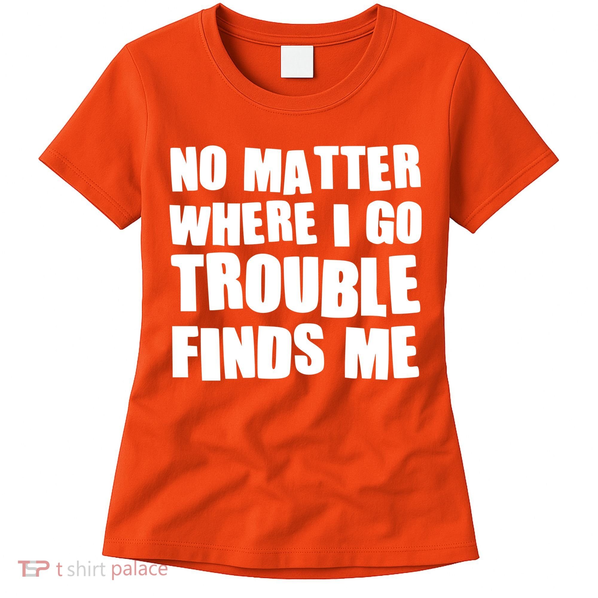 Funny Somebodys Trouble Matching Couple Family Shirts Women's T-Shirt
