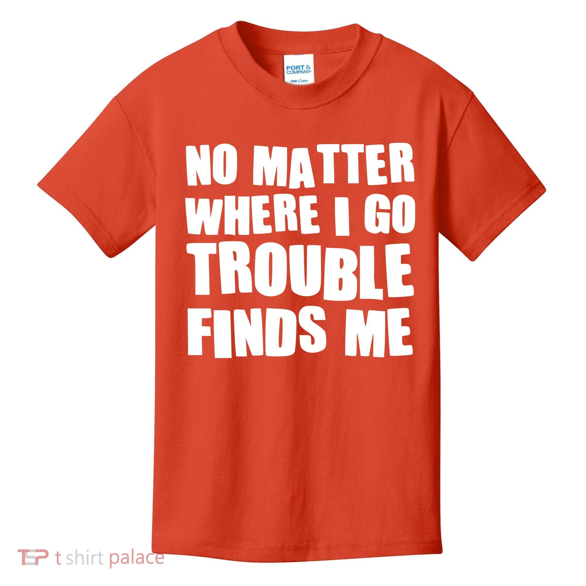 Funny Somebodys Trouble Matching Couple Family Shirts Kids T-Shirt