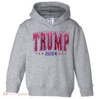 Trump 2024 President Make America Trump Again Toddler Hoodie thumb 0