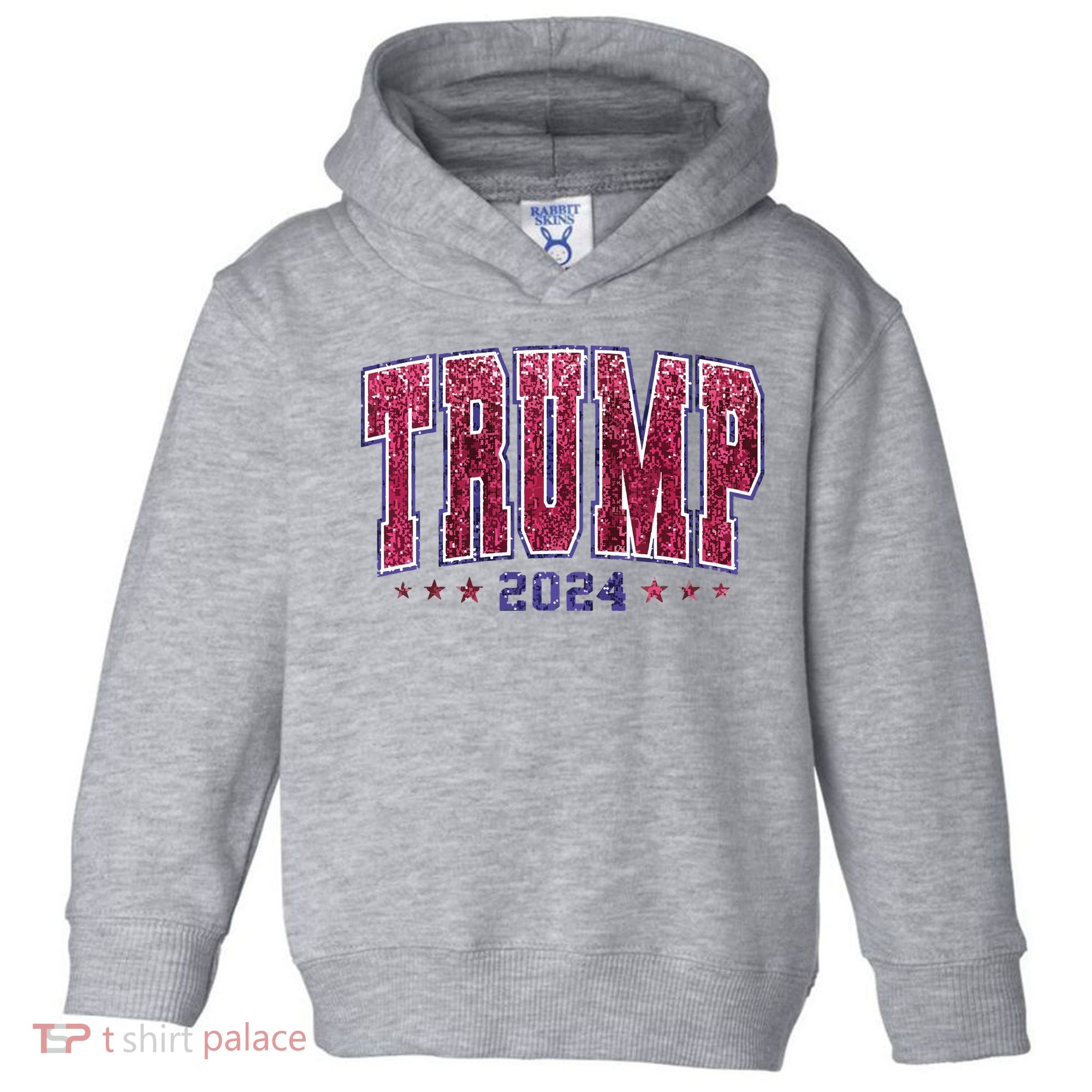 Trump 2024 President Make America Trump Again Toddler Hoodie