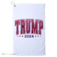 Trump 2024 President Make America Trump Again Golf Towel thumb 0