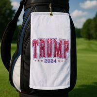 Trump 2024 President Make America Trump Again Golf Towel thumb 2