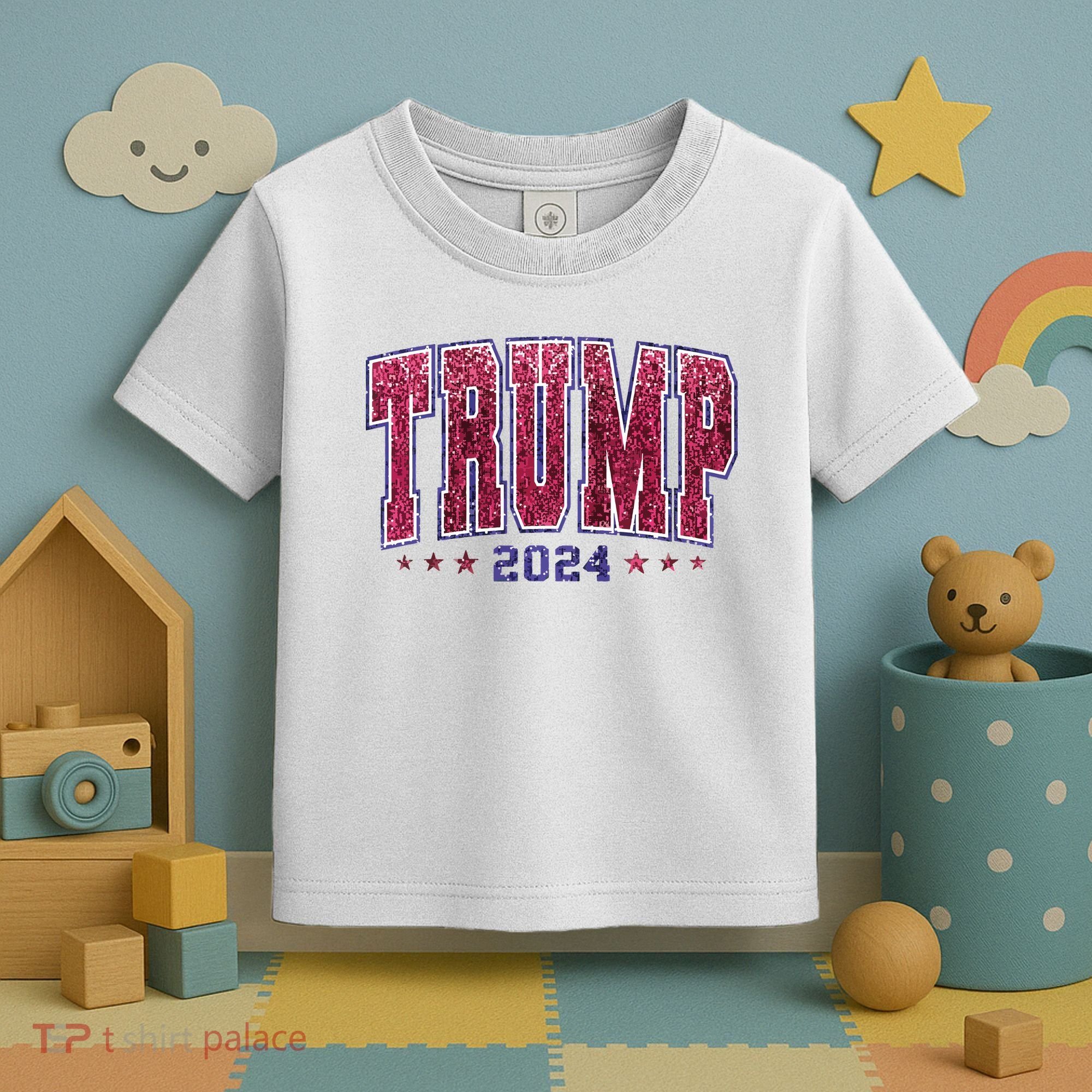 Trump 2024 President Make America Trump Again Toddler T-Shirt