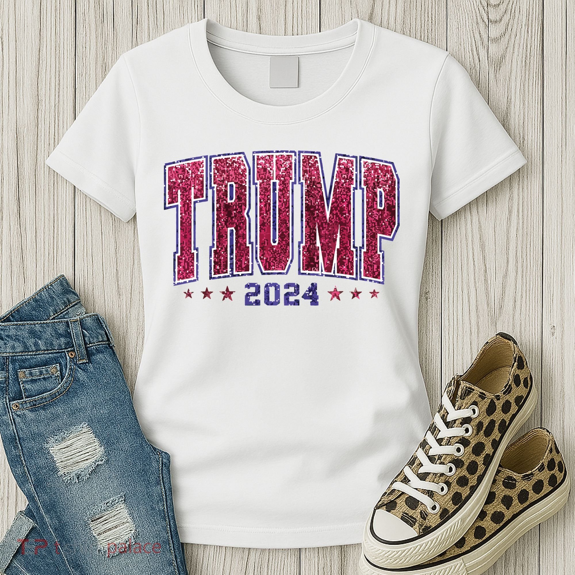 Trump 2024 President Make America Trump Again Women's T-Shirt
