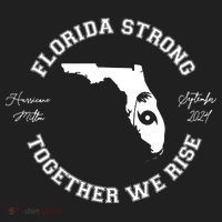Florida Strong Together We Rise Hurricane Milton September 2024 Women's Sweatshirt thumb 2