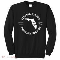 Florida Strong Together We Rise Hurricane Milton September 2024 Sweatshirt thumb 0