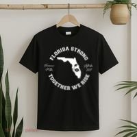 Florida Strong Together We Rise Hurricane Milton September 2024 T-Shirt thumb 2