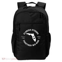 Florida Strong Together We Rise Hurricane Milton September 2024 Backpack thumb 0