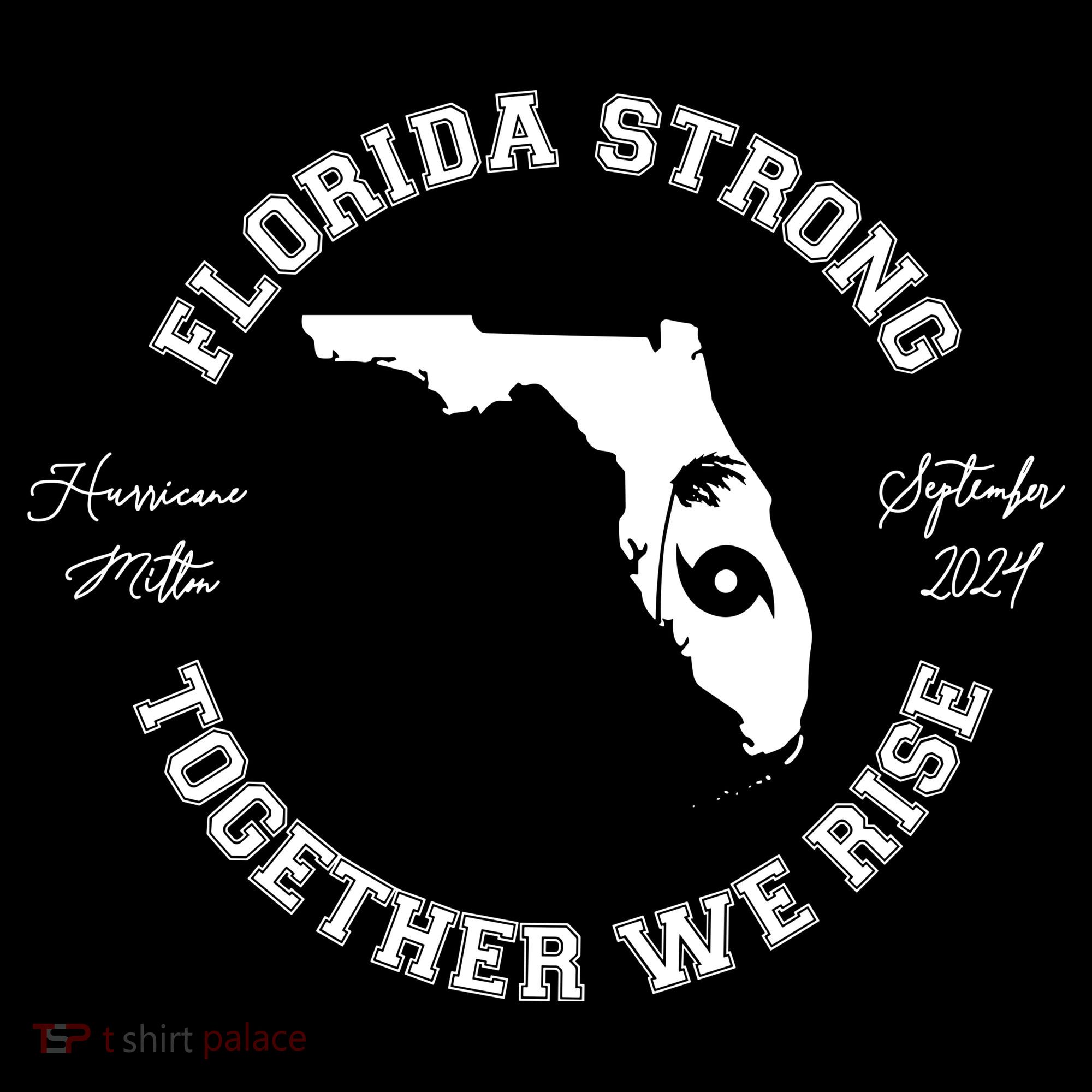 Florida Strong Together We Rise Hurricane Milton September 2024 Mousepad
