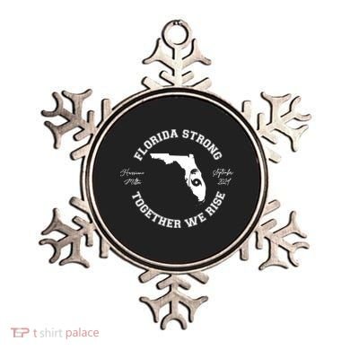 Florida Strong Together We Rise Hurricane Milton September 2024 Ornament