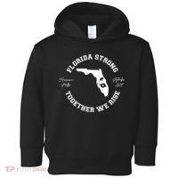 Florida Strong Together We Rise Hurricane Milton September 2024 Toddler Hoodie thumb 0