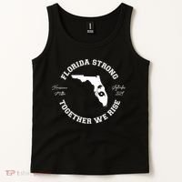Florida Strong Together We Rise Hurricane Milton September 2024 Tank Top thumb 2