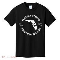 Florida Strong Together We Rise Hurricane Milton September 2024 Kids T-Shirt thumb 0
