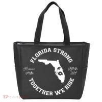 Florida Strong Together We Rise Hurricane Milton September 2024 Tote Bag thumb 0