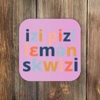 Funny Speech Therapy IPA Phonetics Phoneme Therapist Coaster thumb 0