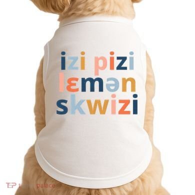Funny Speech Therapy IPA Phonetics Phoneme Therapist Doggie Tank