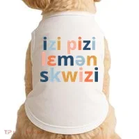 Funny Speech Therapy IPA Phonetics Phoneme Therapist Doggie Tank thumb 0