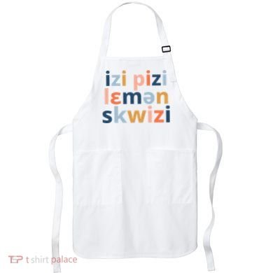 Funny Speech Therapy IPA Phonetics Phoneme Therapist Apron