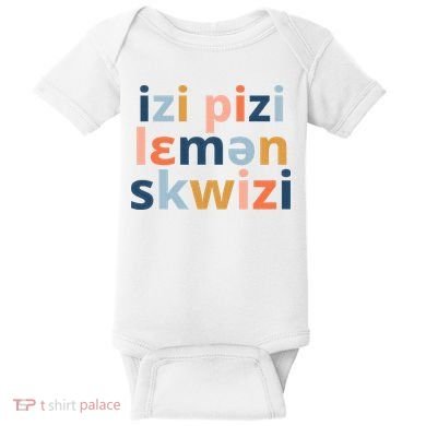 Funny Speech Therapy IPA Phonetics Phoneme Therapist Baby Bodysuit