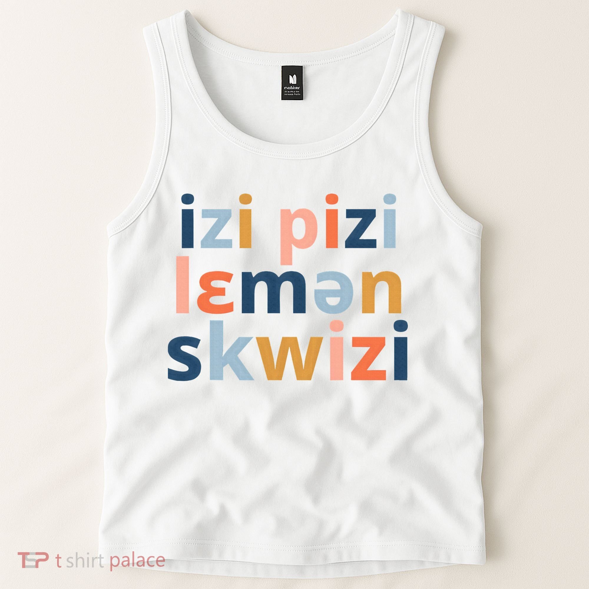 Funny Speech Therapy IPA Phonetics Phoneme Therapist Tank Top