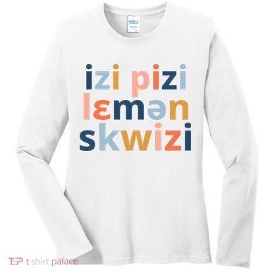 Funny Speech Therapy IPA Phonetics Phoneme Therapist Women's Long Sleeve Shirt
