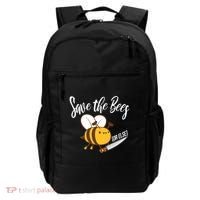 Funny Save The Bees Or Else Backpack thumb 0