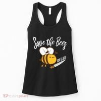 Funny Save The Bees Or Else Women's Tank Top thumb 0