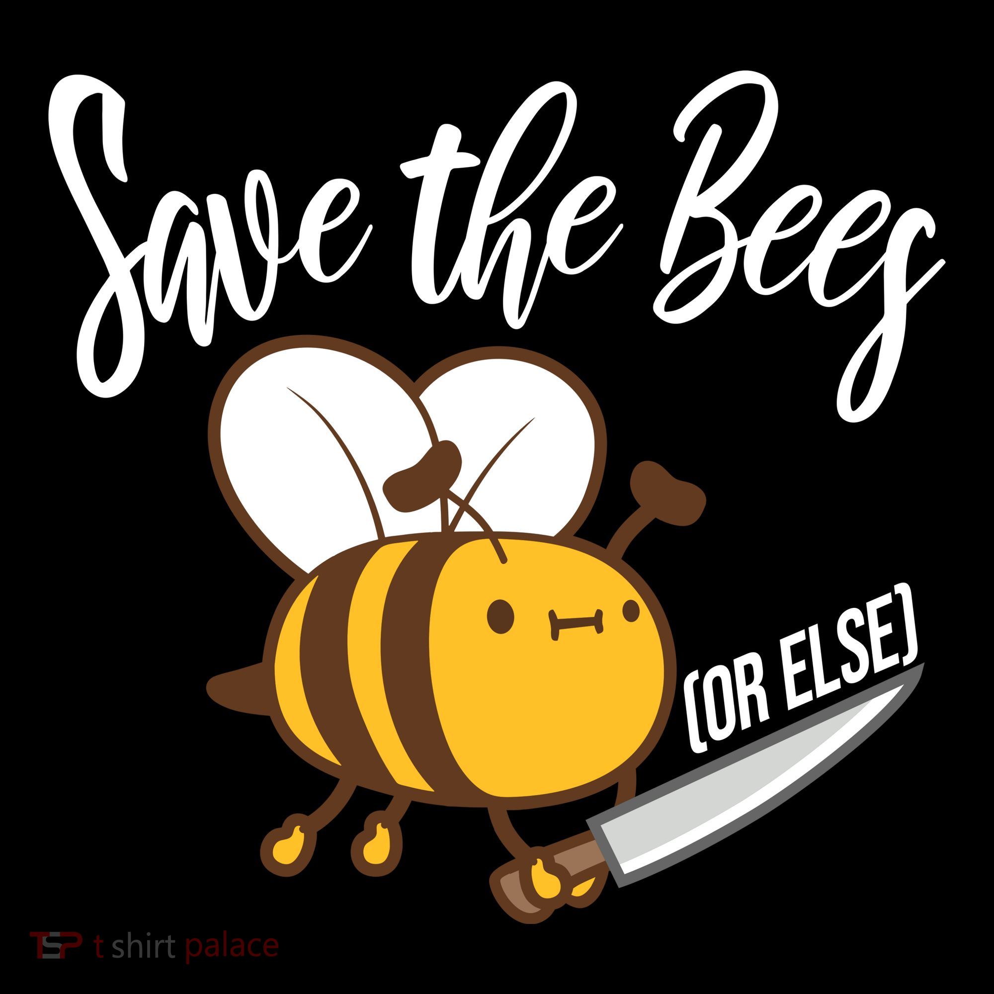 Funny Save The Bees Or Else Women's Tank Top