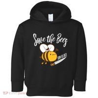 Funny Save The Bees Or Else Toddler Hoodie thumb 0