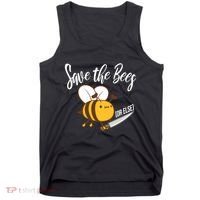 Funny Save The Bees Or Else Tank Top thumb 0