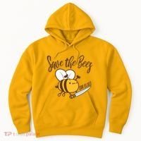 Funny Save The Bees Or Else Hoodie thumb 0