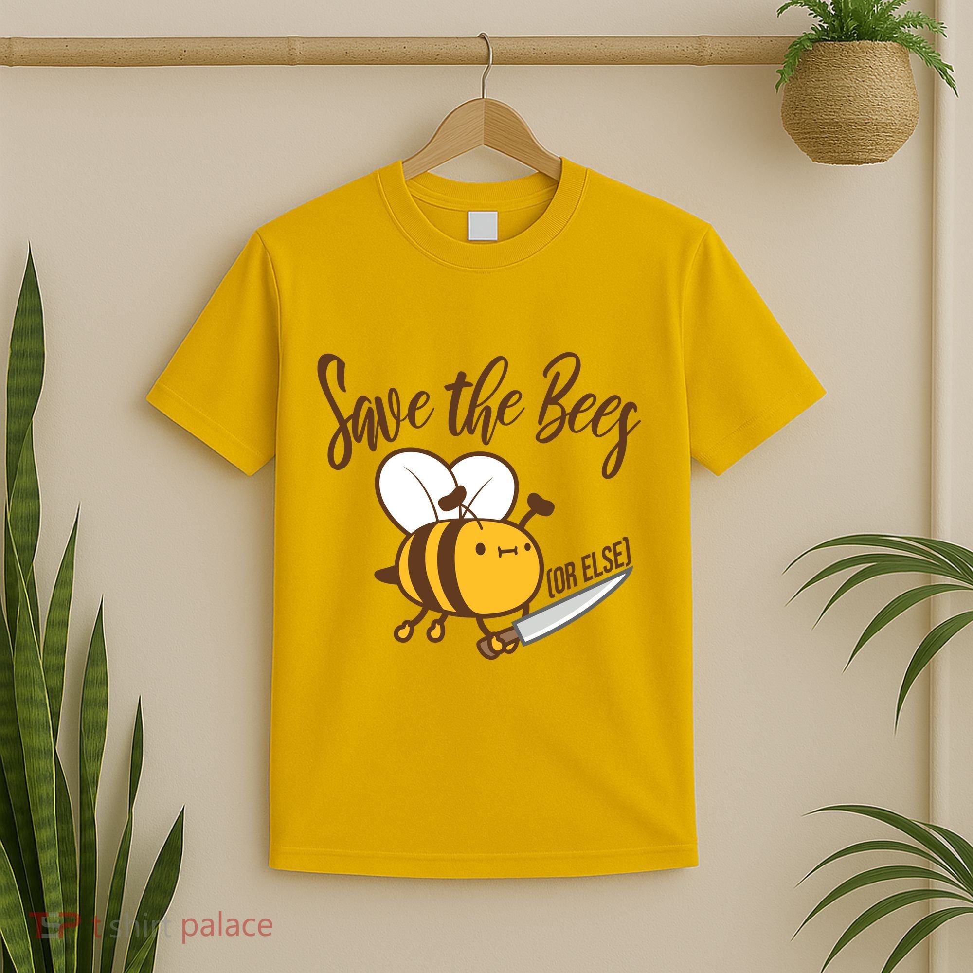 Funny Save The Bees Or Else T-Shirt