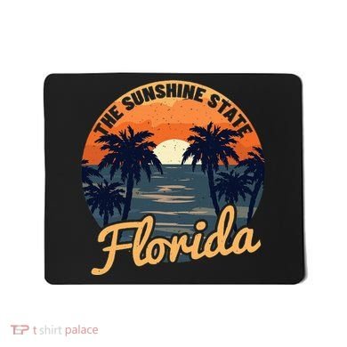 Florida Sunset Throwback Design Mousepad