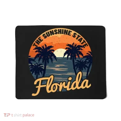 Florida Sunset Throwback Design Mousepad