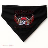 Funny Skull That's Hearsay Brewing Co Home Of The Mega Pint USA-Made Doggie Bandana thumb 0