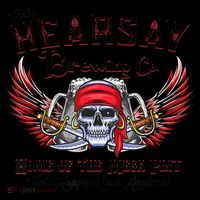 Funny Skull That's Hearsay Brewing Co Home Of The Mega Pint Coffee Mug thumb 5