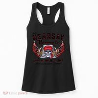 Funny Skull That's Hearsay Brewing Co Home Of The Mega Pint Women's Tank Top thumb 0