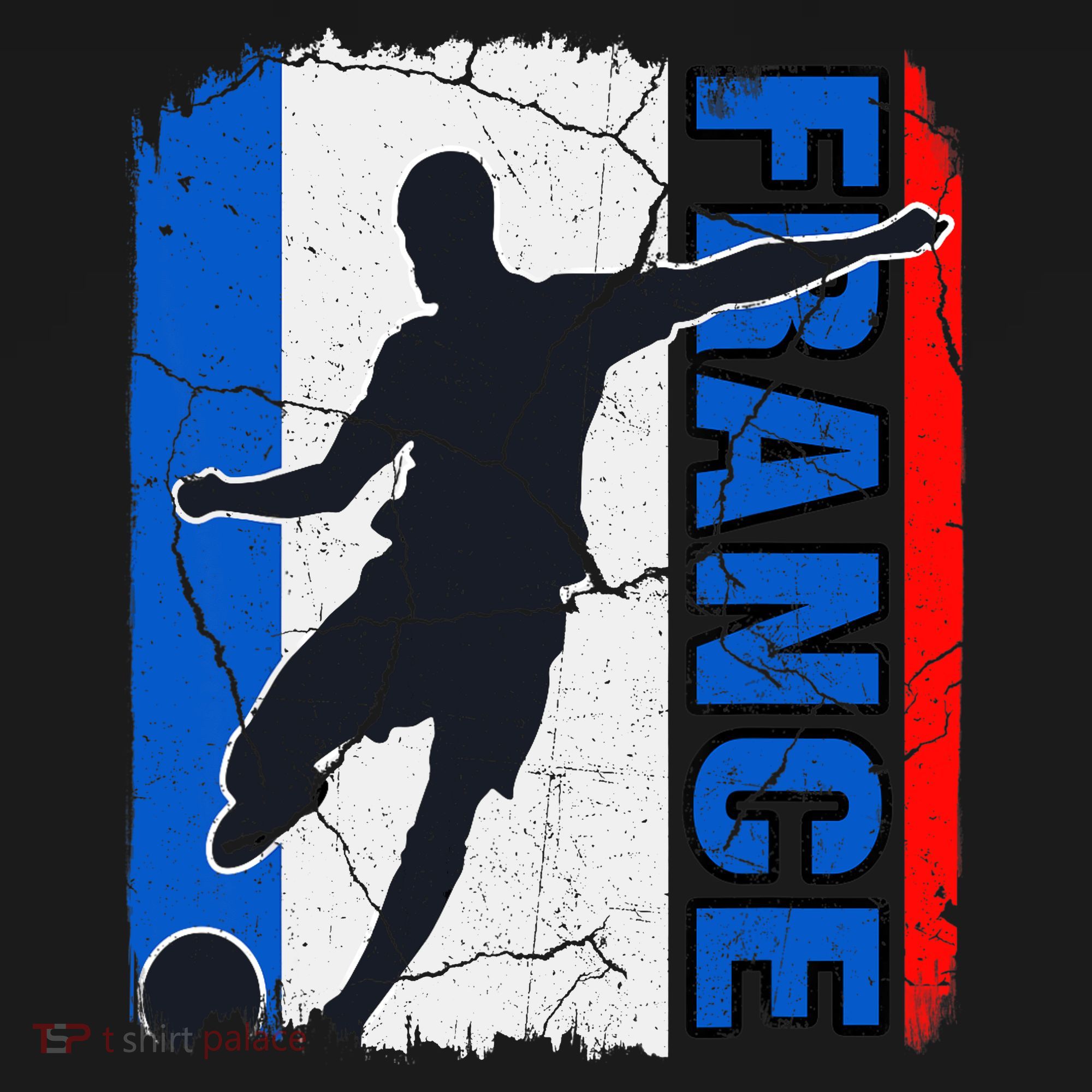 France Soccer Team French Flag Jersey Football Fans Women's Hoodie