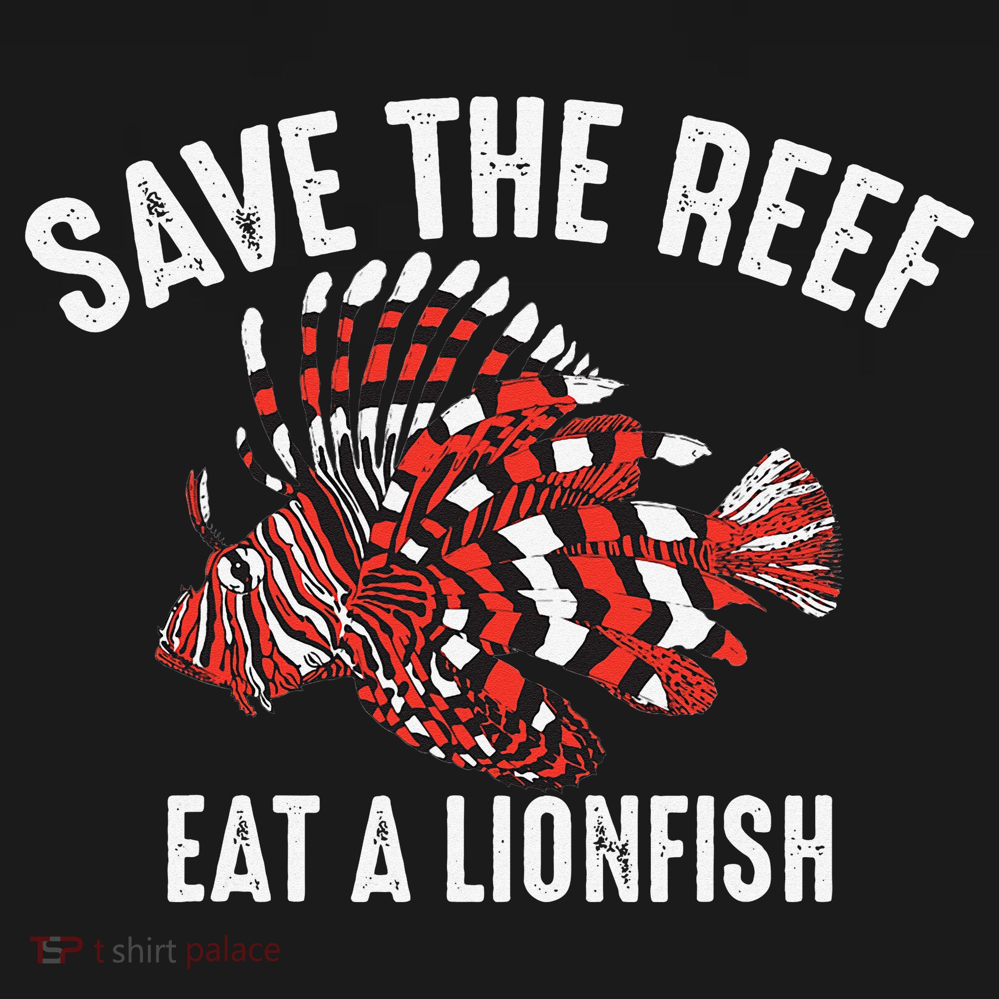Funny Save The Reef Eat A Lionfish Cute Sea Rock Diver Gift Women's Hoodie