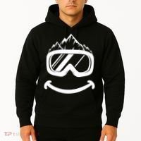 Fun Ski Tee Skiing Gift Idea Funny Snowboard Gift Hoodie thumb 2