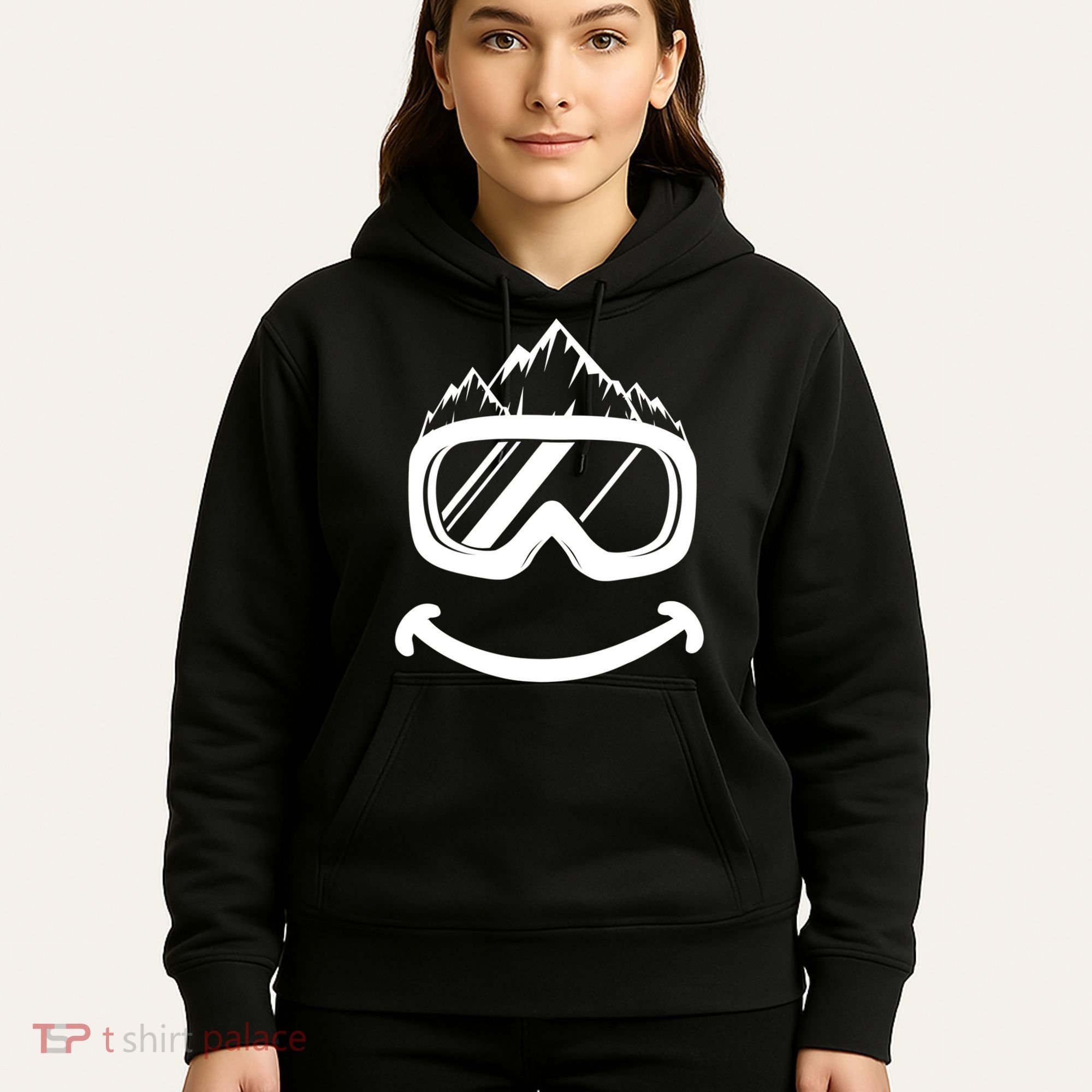 Fun Ski Tee Skiing Gift Idea Funny Snowboard Gift Hoodie