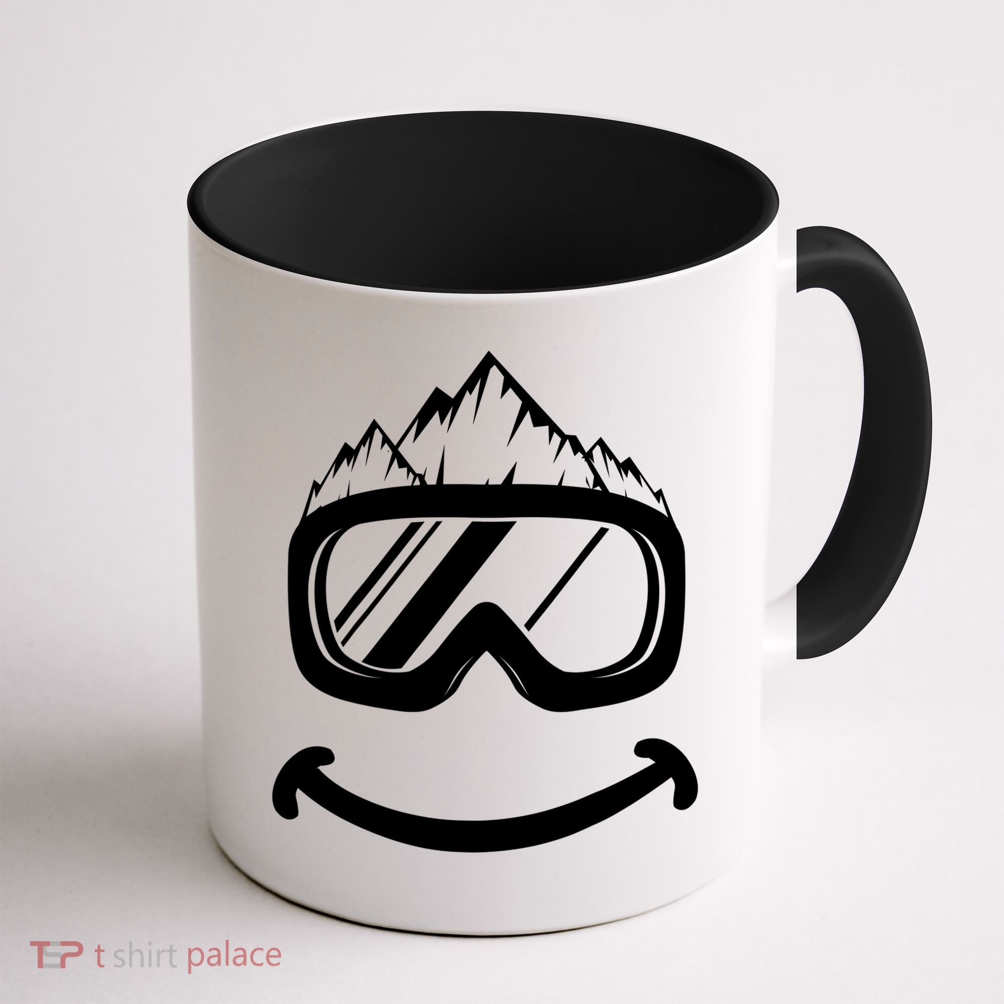 Fun Ski Tee Skiing Gift Idea Funny Snowboard Gift Coffee Mug