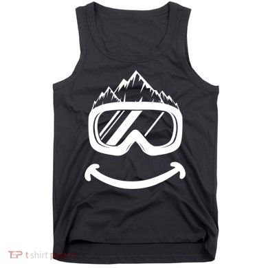 Fun Ski Tee Skiing Gift Idea Funny Snowboard Gift Tank Top