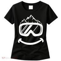 Fun Ski Tee Skiing Gift Idea Funny Snowboard Gift Women's T-Shirt thumb 0