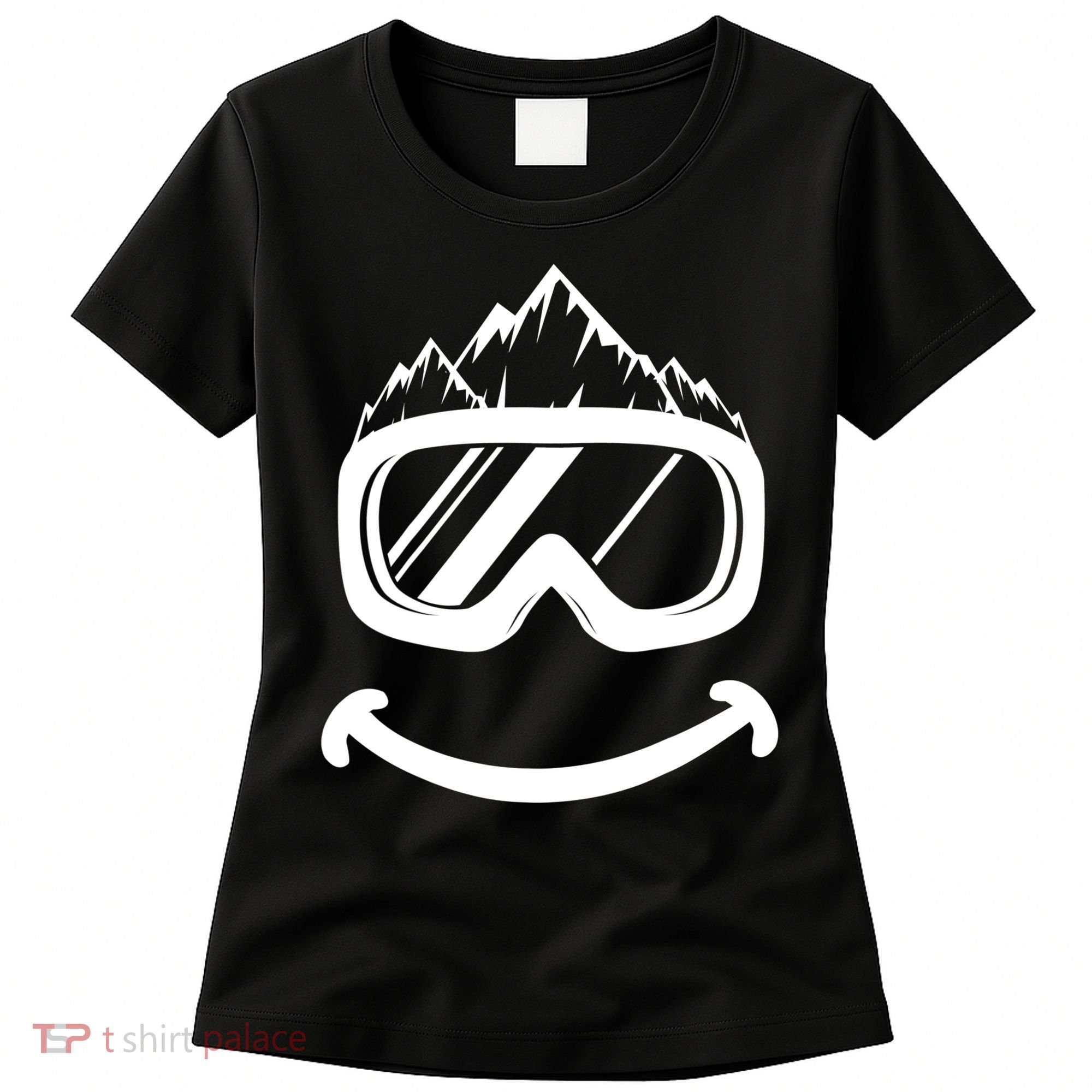 Fun Ski Tee Skiing Gift Idea Funny Snowboard Gift Women's T-Shirt