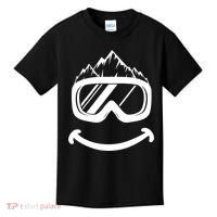 Fun Ski Tee Skiing Gift Idea Funny Snowboard Gift Kids T-Shirt thumb 0