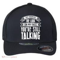 Funny Sarcasm Tee, Sarcastic Humor, Antisocial Humor Flexfit Unipanel Trucker Cap thumb 0