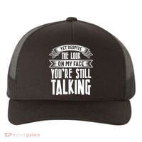 Funny Sarcasm Tee, Sarcastic Humor, Antisocial Humor Yupoong Adult 5-Panel Trucker Hat thumb 0